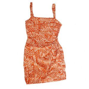 Forever 21 Cross-Over Tribal Print Dress